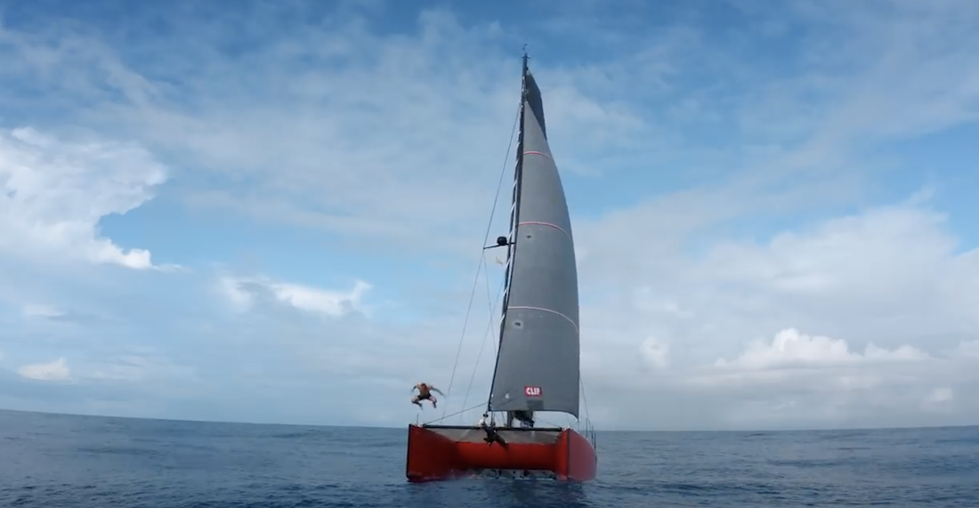 When You're Searching For Uncrowded Waves, What's a Little 2,500-Mile Sail?