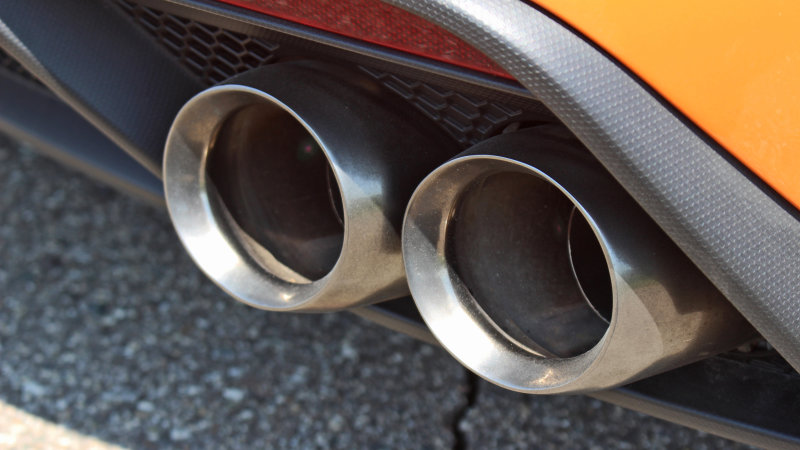 2020 Ford Mustang Shelby GT350R exhaust test