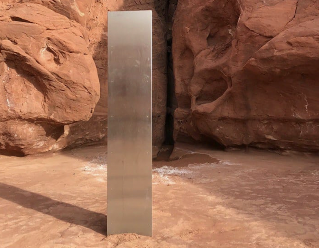 Bizarre Monolith Discovered in Remote Utah, No Bones or Apes in Sight