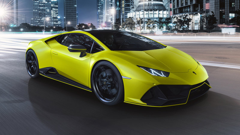2021 Lamborghini Huracan Evo Fluo Capsule brings fluorescent colors