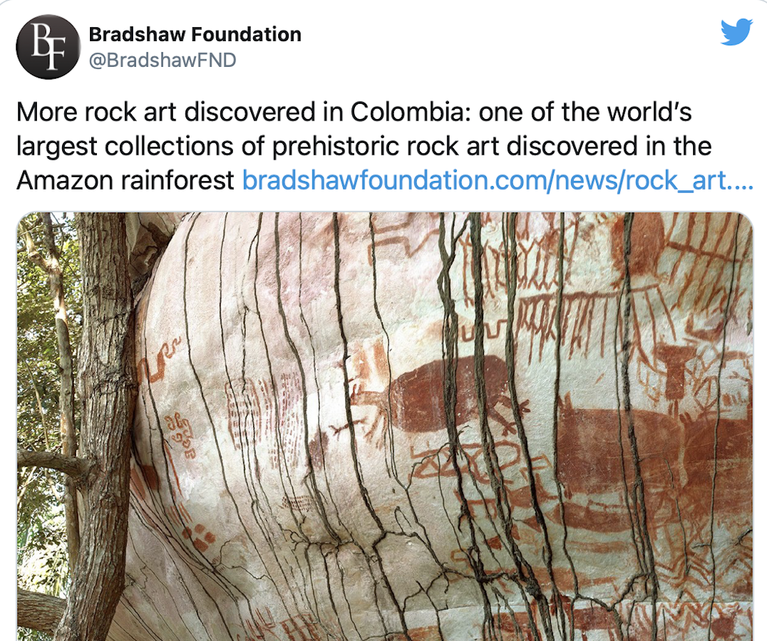 'Sistine Chapel' of Prehistoric Rock Art Discovered in Colombia