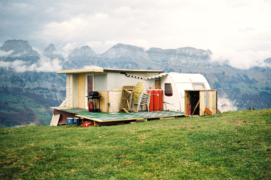 A Trailer Park in the Swiss Sky