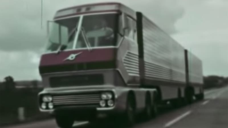 Ford's long-lost turbine semi truck 'Big Red' found, in good shape