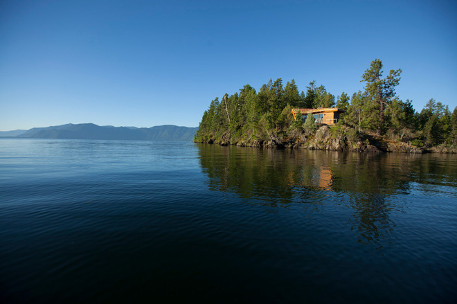 Funky, Camouflage Oasis in Lake Pend Oreille, Idaho