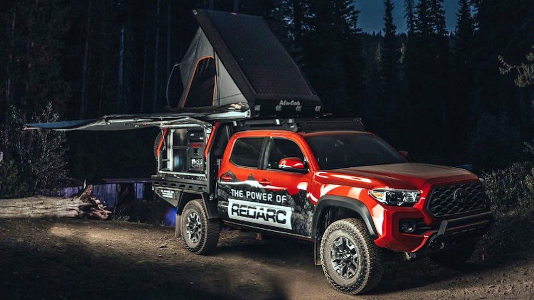 Redarc Toyota Tacoma overlanding rig electrifies your outdoor adventures