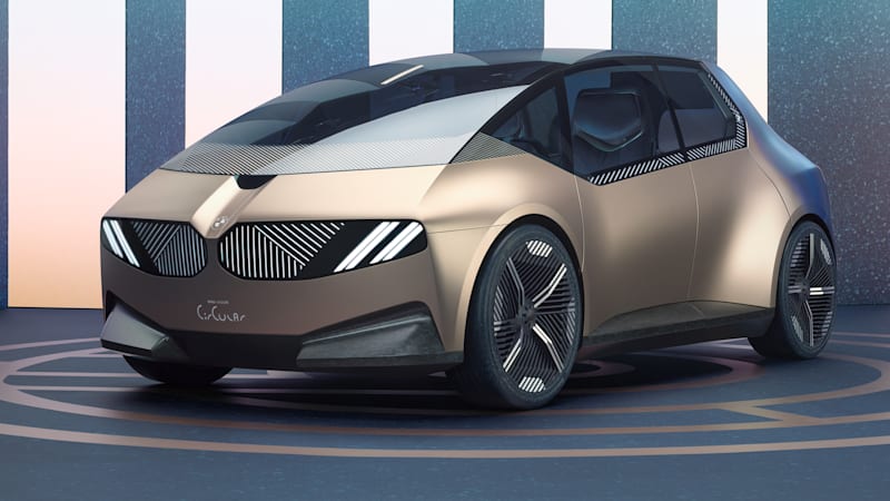 BMW i Vision Circular is a 100% recycled and recyclable hatch